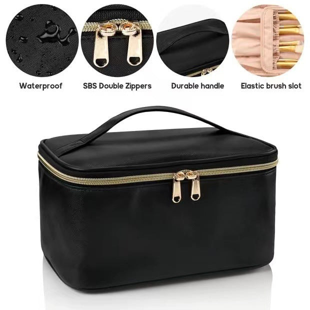 Women's Large Capacity Cosmetics Storage Portable Toiletry Cosmetic Bags