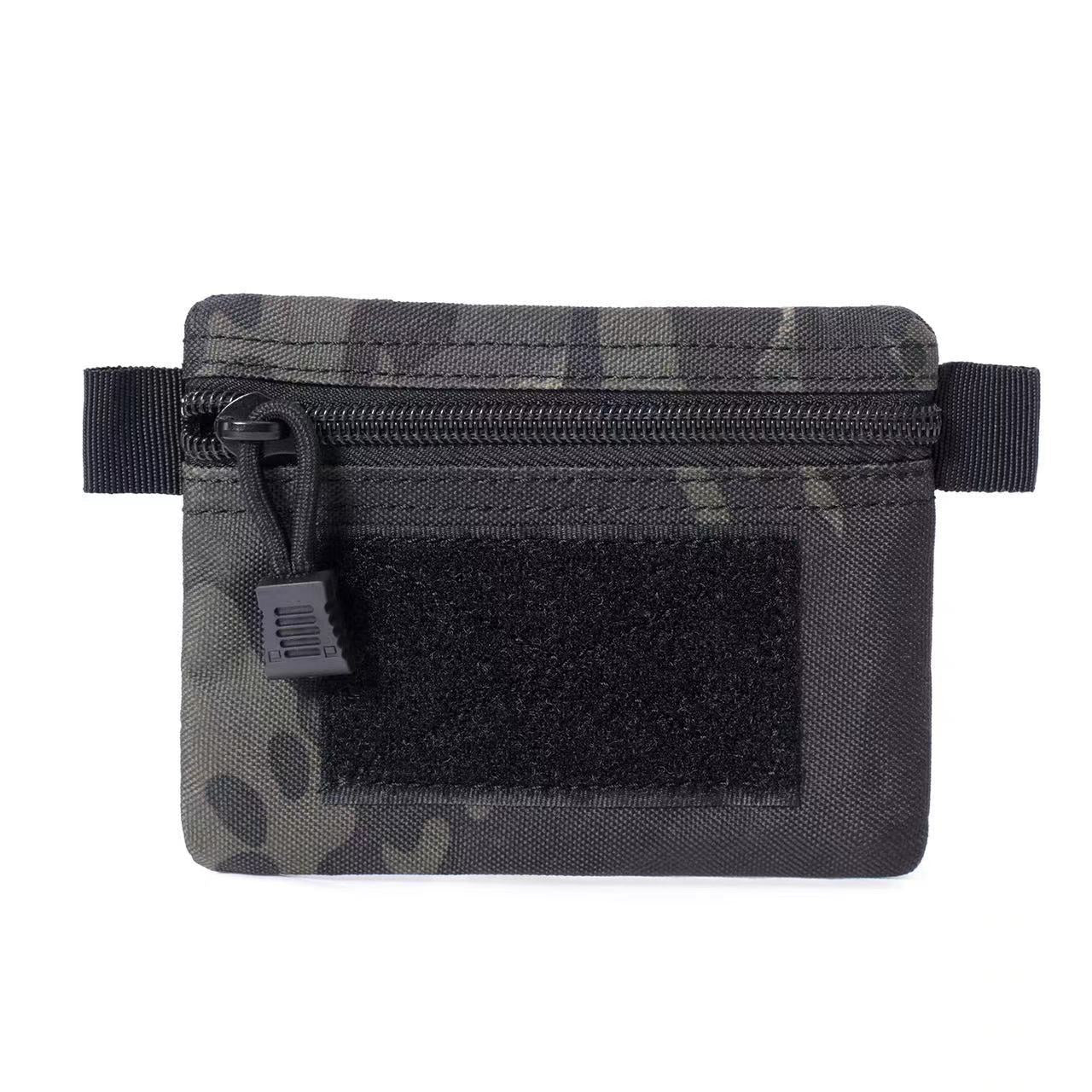 Camouflage Small Close-fitting Portable Saddle Leisure Card Holder