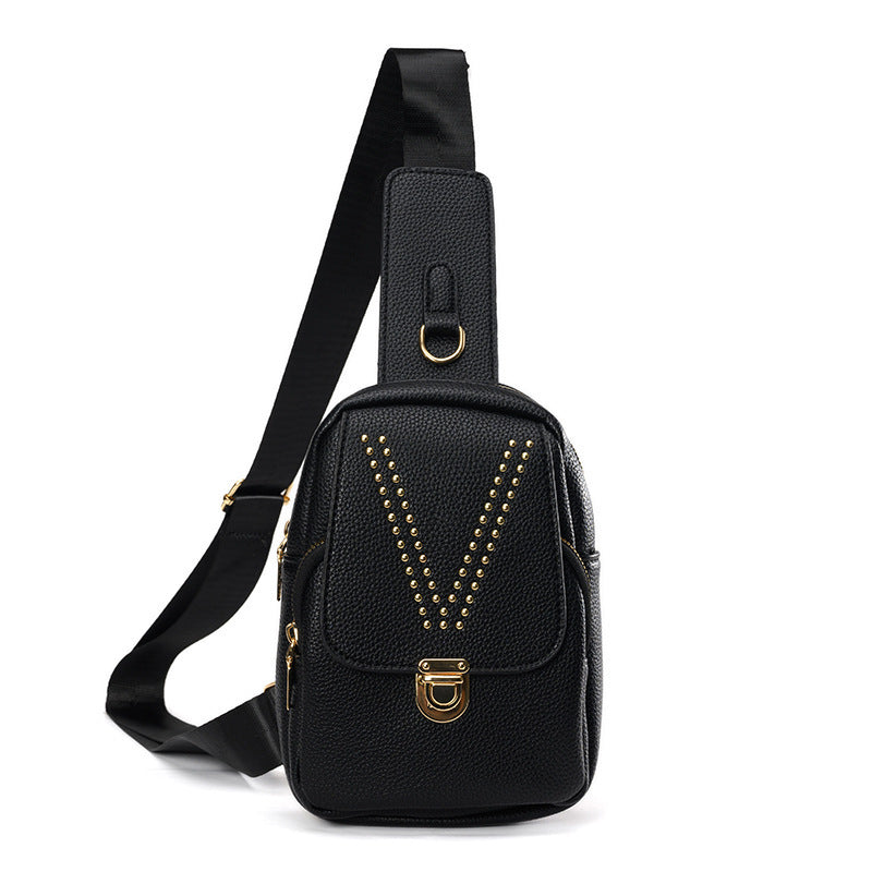 Women's Trendy Street Fashion Soft Surface Backpacks