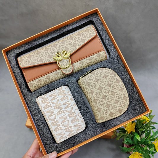 Cool Attractive Three-piece Gift Box Sets Card Holder