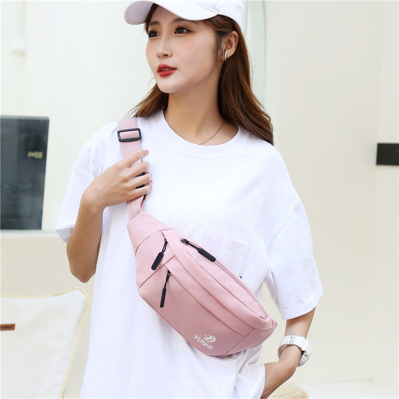 Women's & Men's & Oxford Cloth Korean Fashion Simple Waist Packs