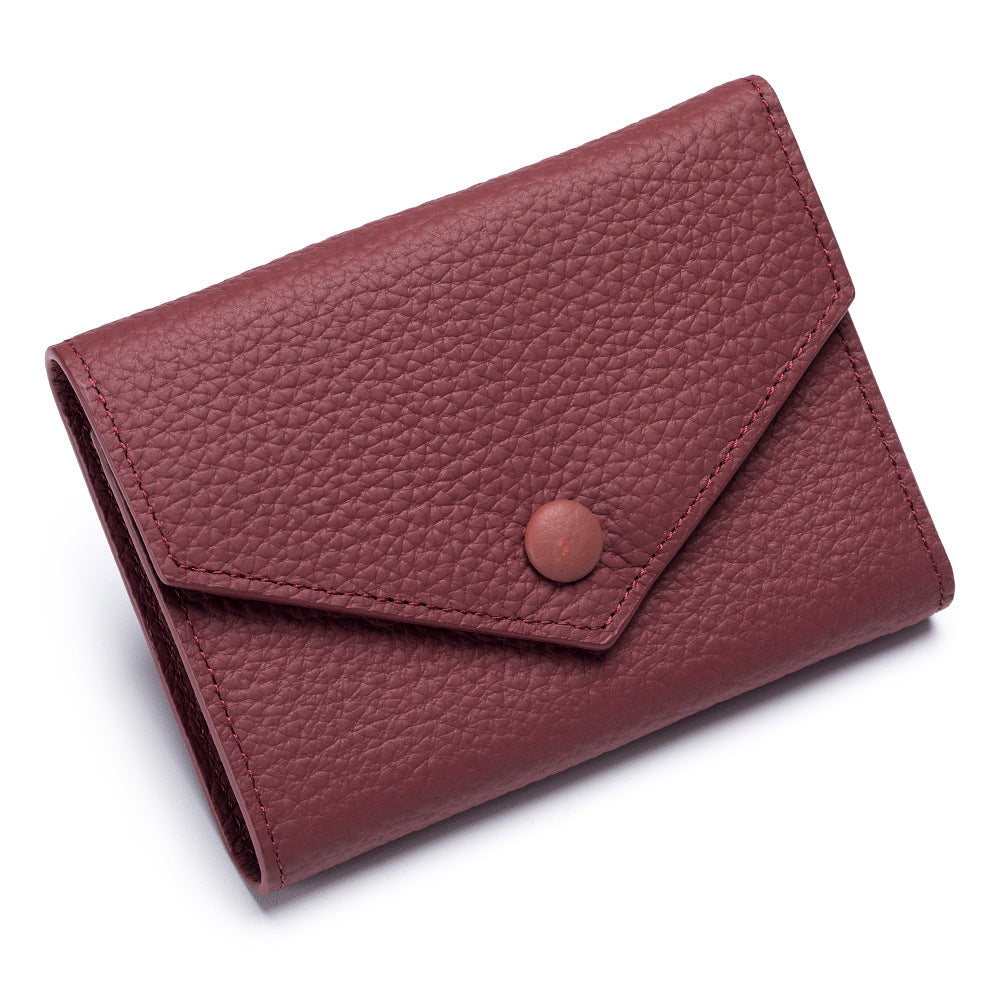 Women's Genuine Leather Fashion Small Large Capacity Purses