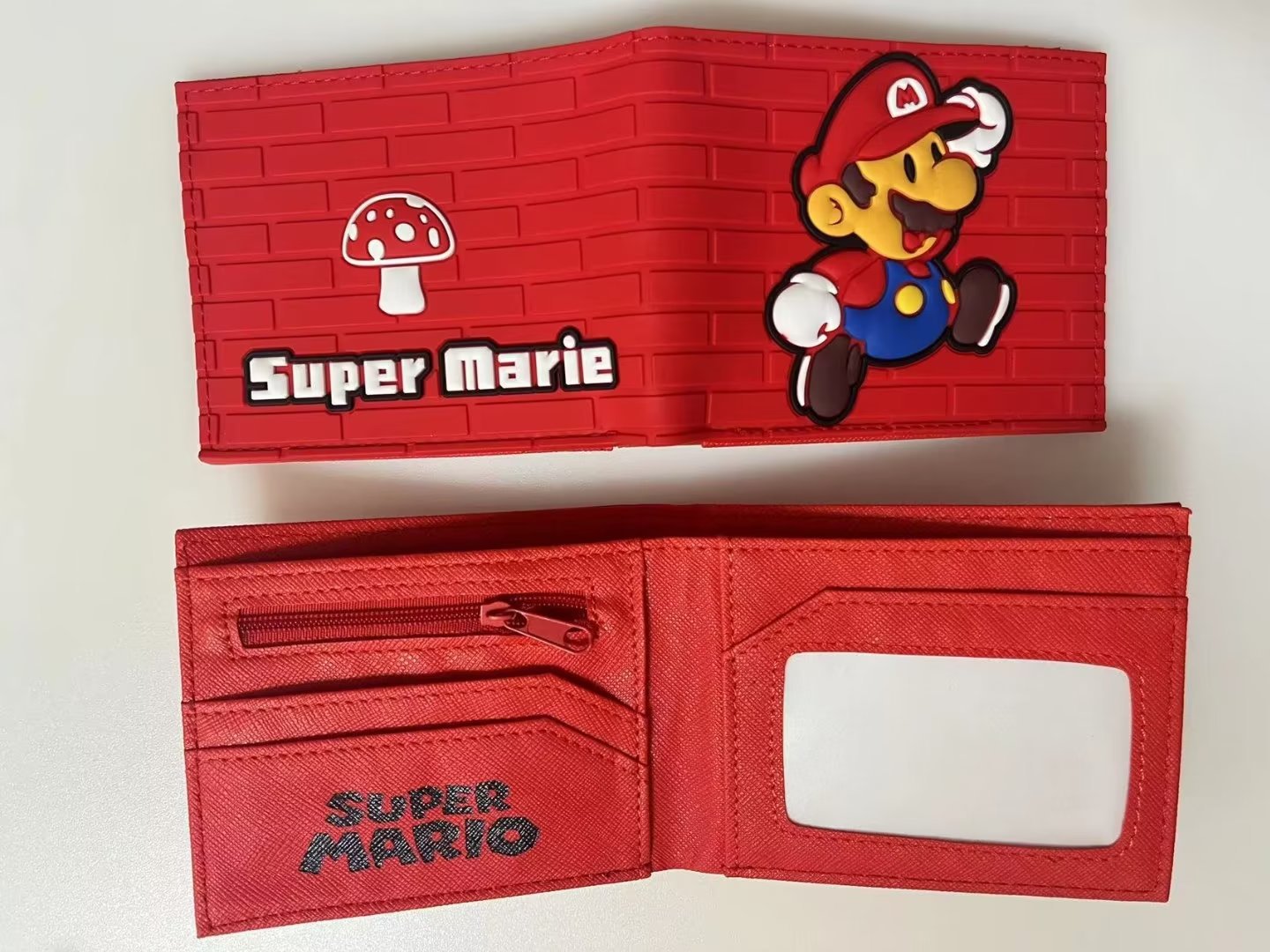 Super Mary Game Anime Peripheral Mario Coin Purses