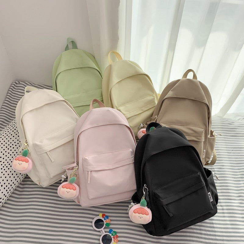 Women's & Men's & Simple Trend Junior Class Middle School Students' Schoolbags