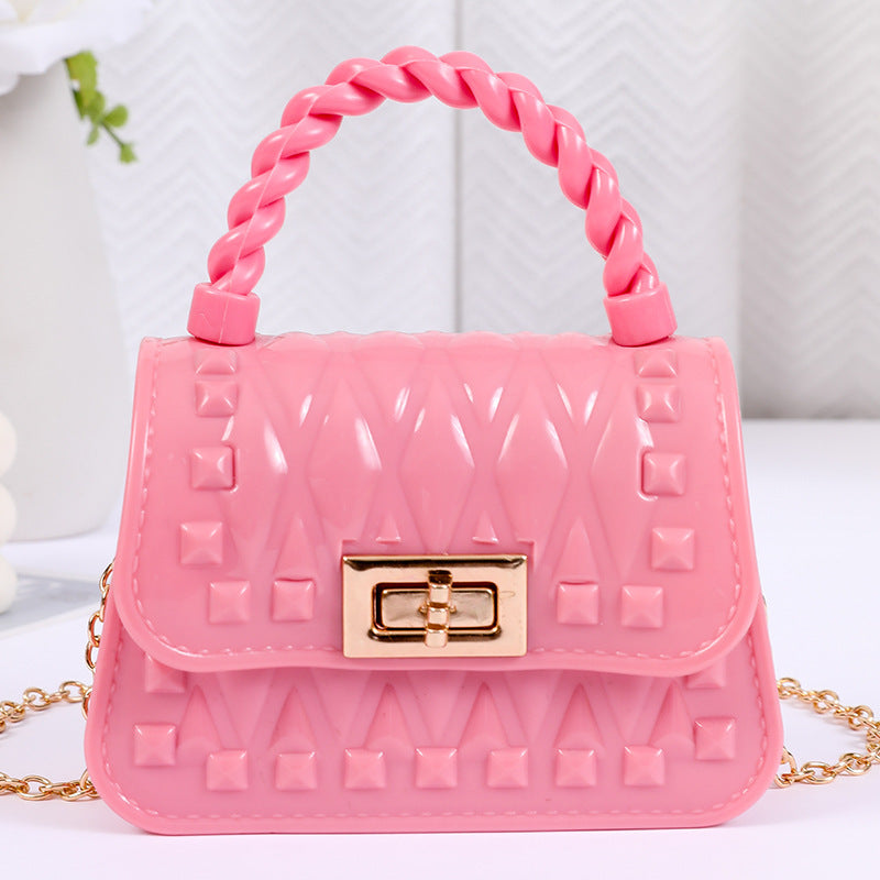 Refreshing Pearl Tote Jelly Mini Chain Crossbody Bags