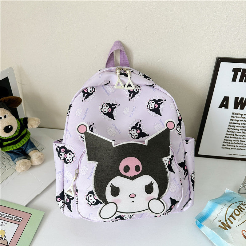 Children's Cartoon Primary Leisure Spine Protection Large Backpacks