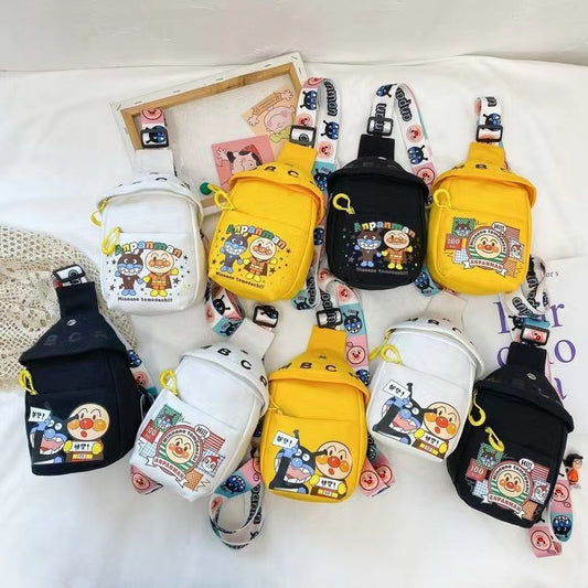 Children's Graceful Good-looking Canvas Cartoon Small Shoulder Bags