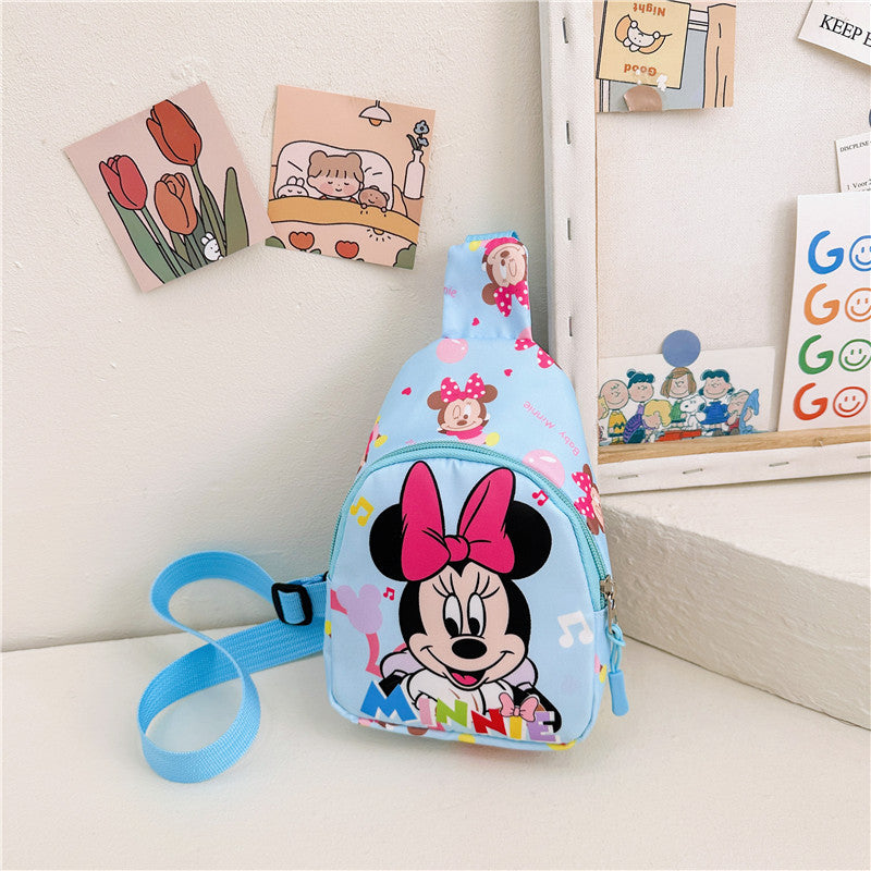 Children's Cartoon Cute Boys Out Little Boy Children's Shoulder Bags