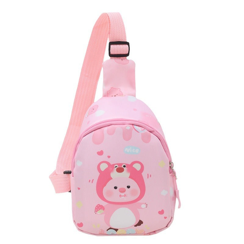 Children's Cartoon Cute Printed Anime Simple Fashion Children's Waist Packs