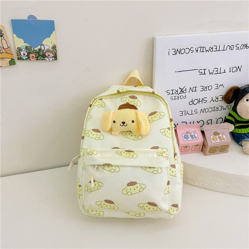 Children's Korean Style Cartoon Cute Anime Boys Children's Backpacks