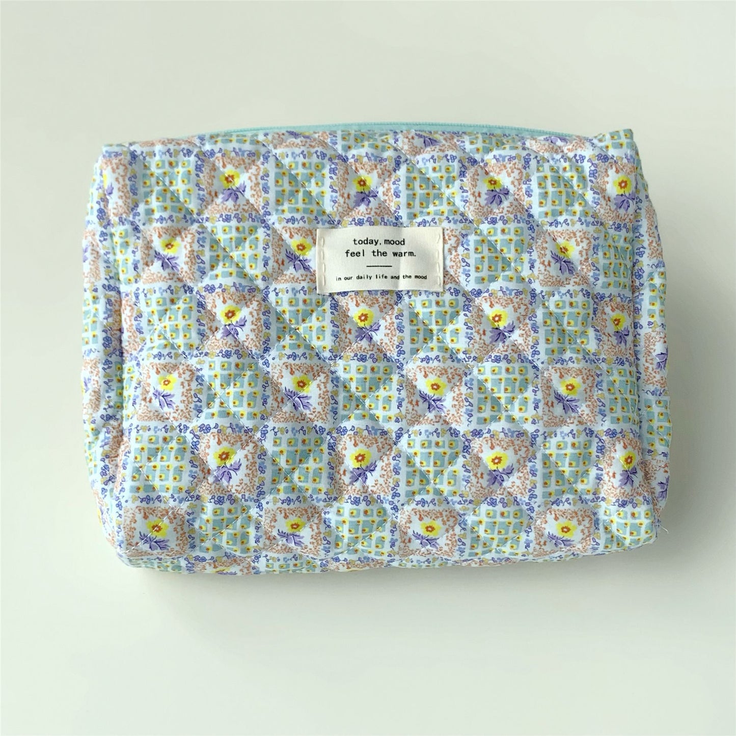 Capacity Liner Portable Finishing Wash Quilted Cosmetic Bags