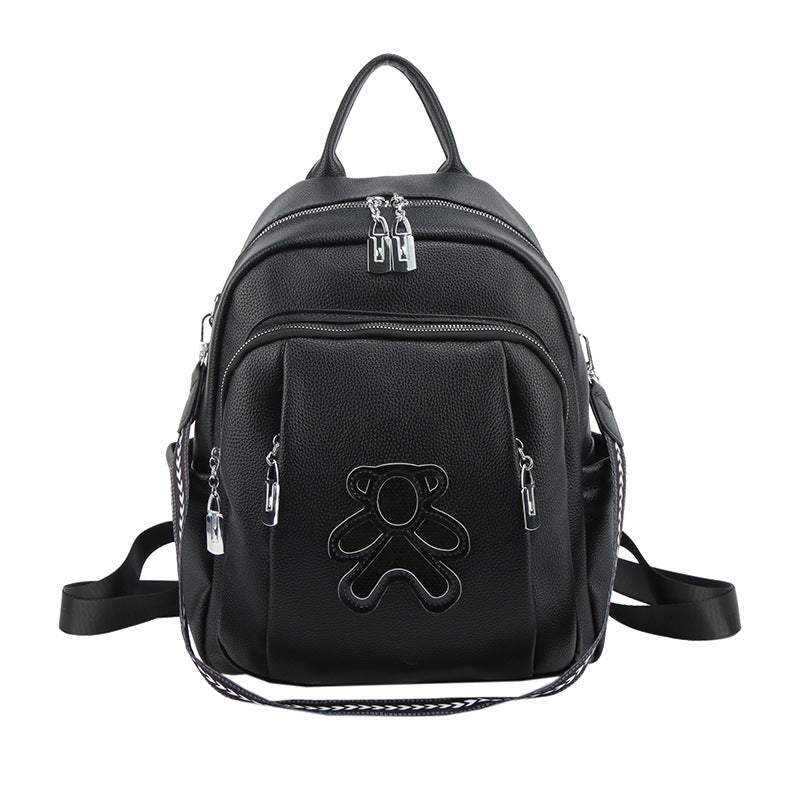 Women's Spring Solid Color Cute High-grade Fashion Backpacks