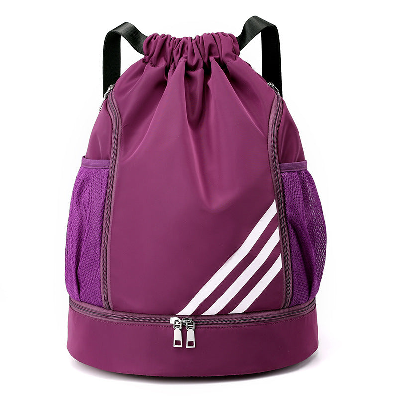 Basketball Football Drawstring Lightweight Folding Exercise Sports Backpacks