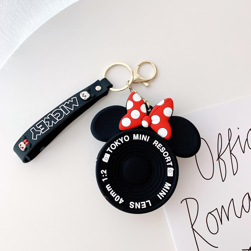 Cartoon Mickey Minnie Silicone Couple Change Coin Purses