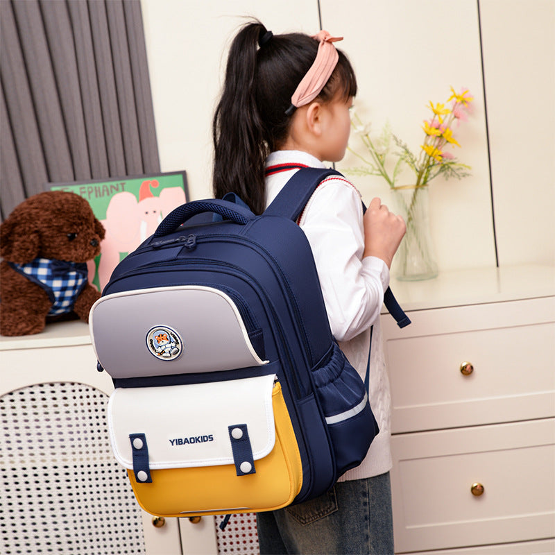 Wing Leopard Primary Burden Reduction Spine Elementary School Students' Schoolbags