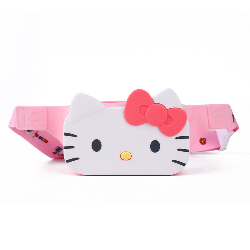 Authorized Hello Kitty Silicone Cartoon Melody Children's Waist Packs