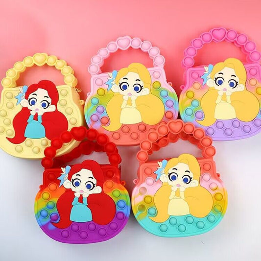 Children's Silicone Mouse Killer Princess Pioneer Cartoon Coin Purses