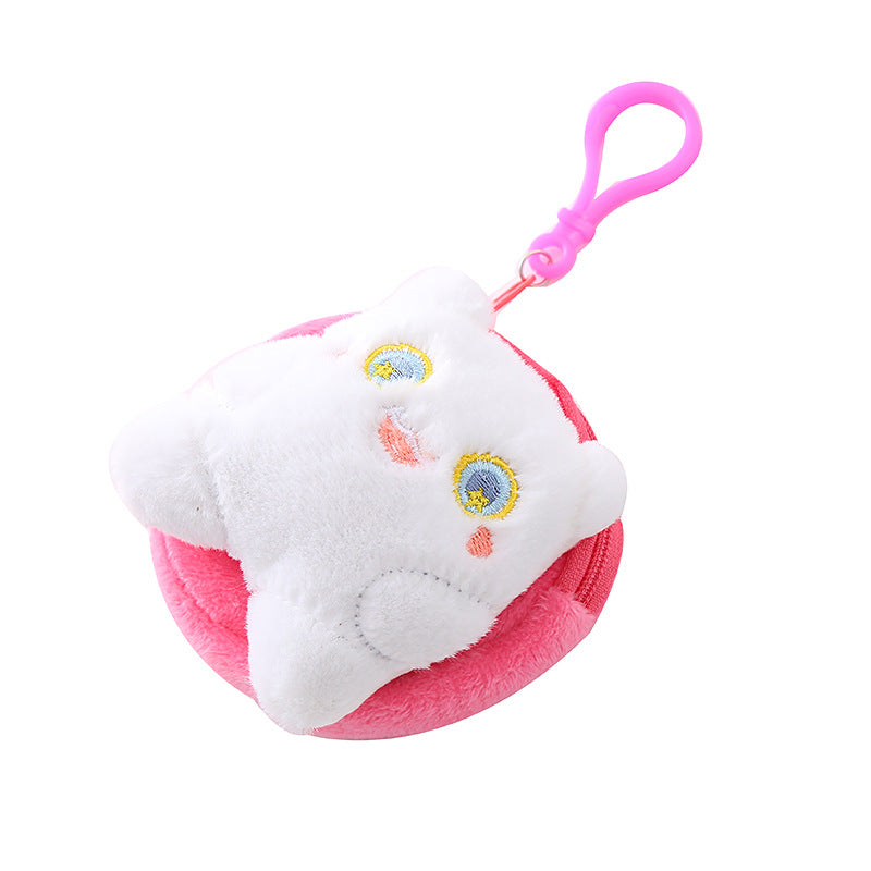 Size Monster Plush Cartoon Three-eyed Alien Coin Purses