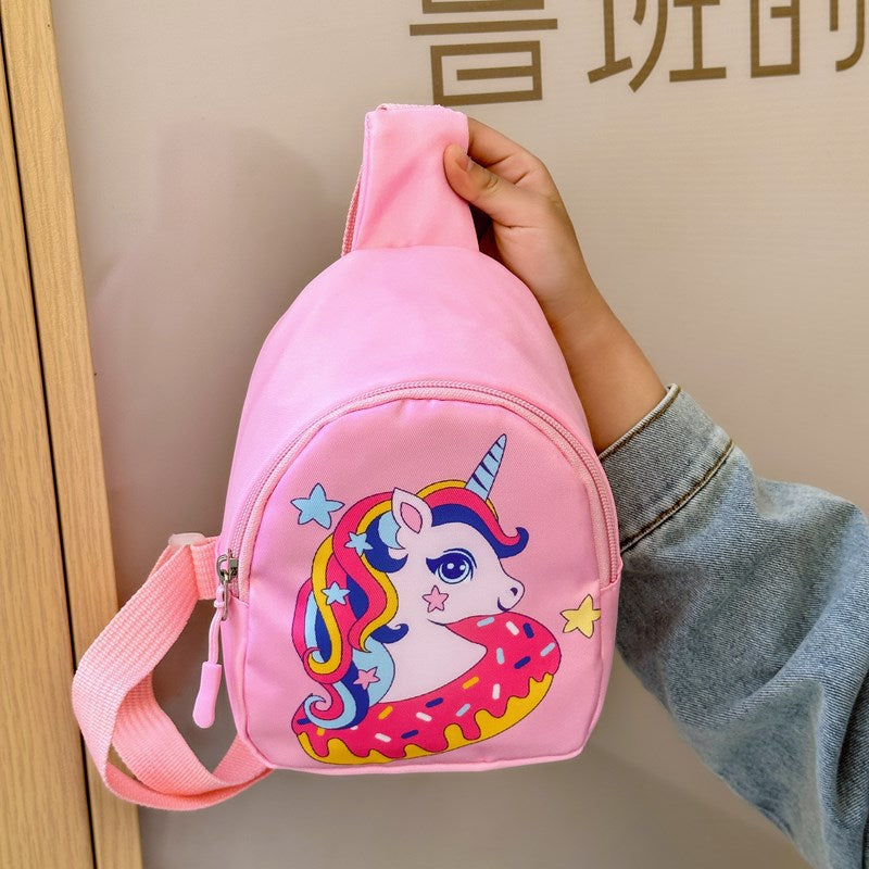 Dessin animé pour enfants mignon Clown petite princesse sacs de taille pour enfants