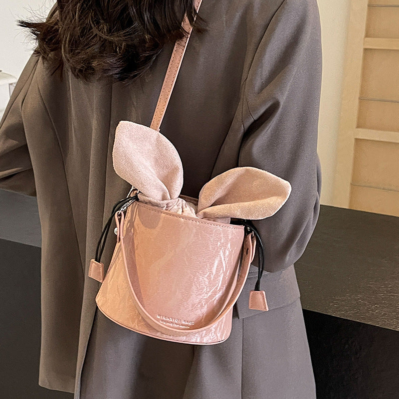 Women's Korean Style High Sense Versatile Bucket Crossbody Bags