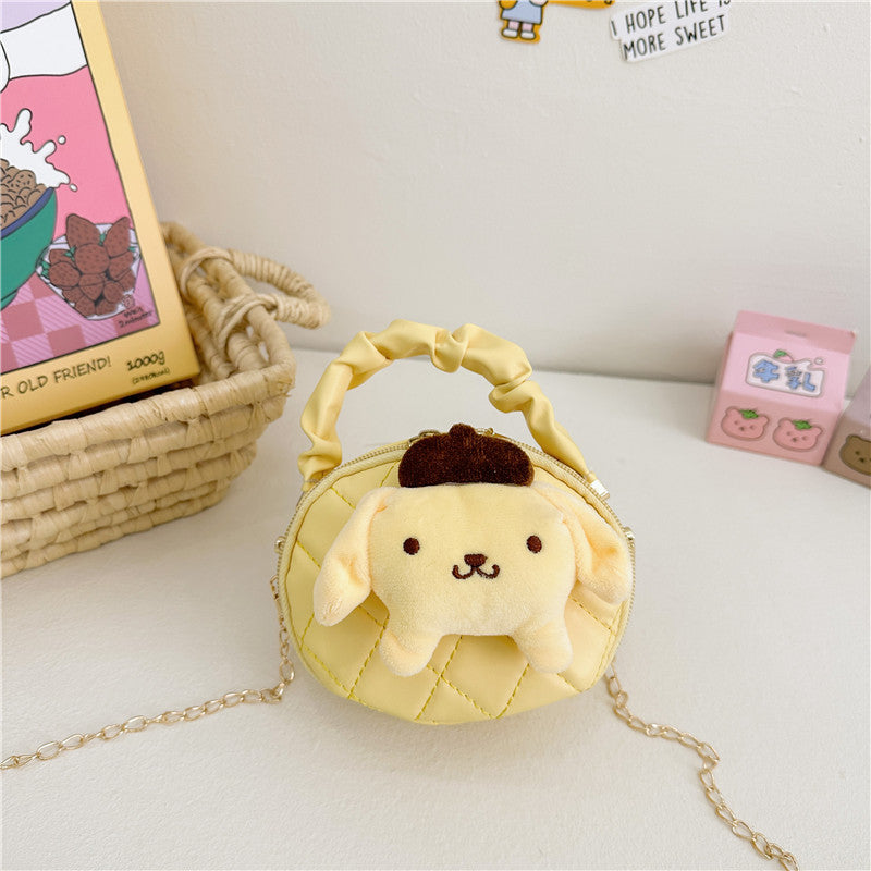 Children's Female Cartoon Cute Princess Style Chain Children's Shoulder Bags