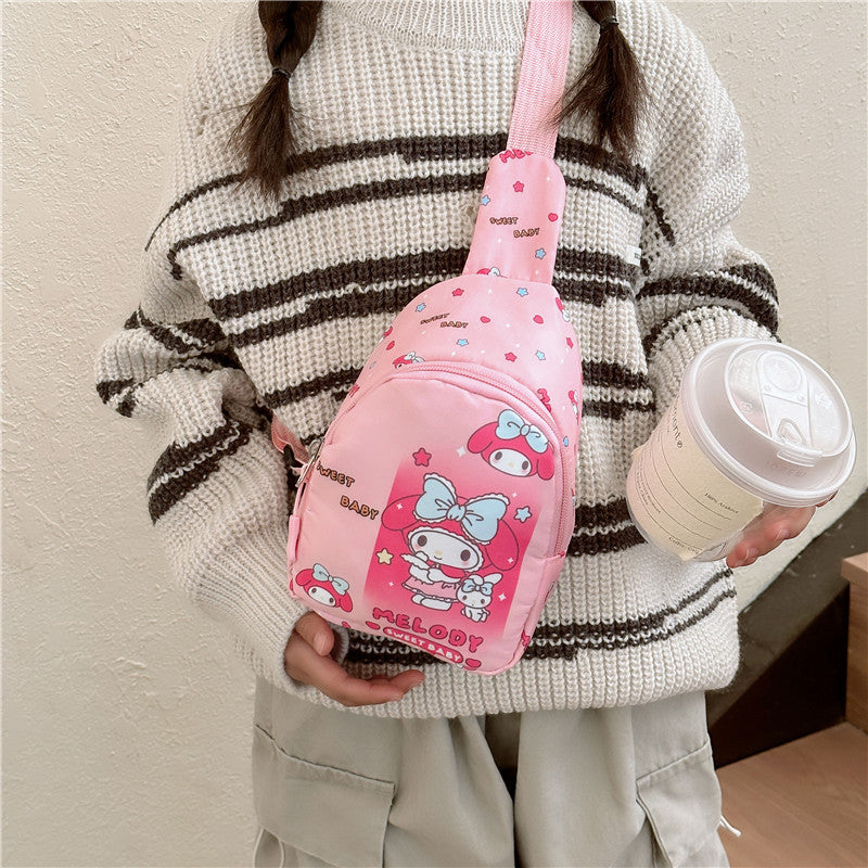 Cartoon Cute Fashion Pouch Trendy Canvas Children's Waist Packs