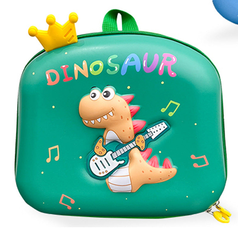 Sacs d'école pour enfants, coquille d'œuf Flash, Texture tendance, lapin dinosaure, école primaire