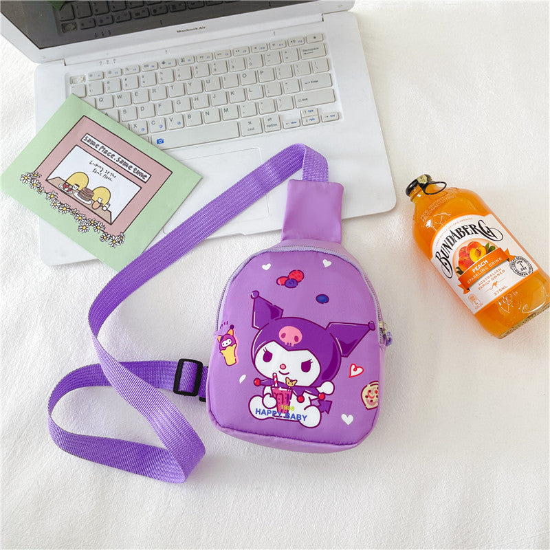 Children's Animation Lightweight Fashion Purple Rabbit Small Bags