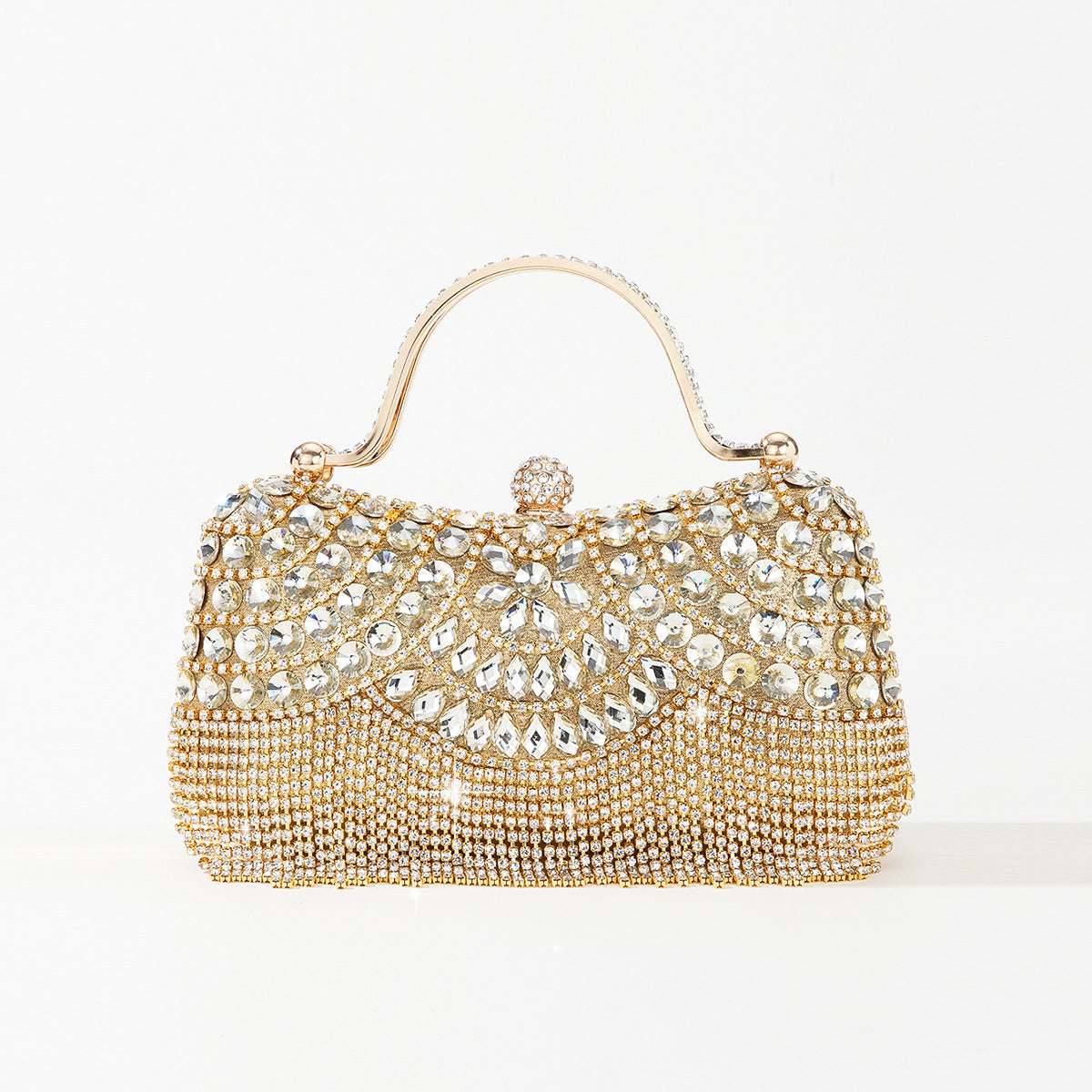 Sacs de soirée pour femmes, boîte à chaîne Portable avec strass et diamants Flash