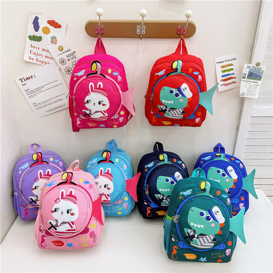 Children's Fashion Bunny Small Class Spine Protection Children's Backpacks