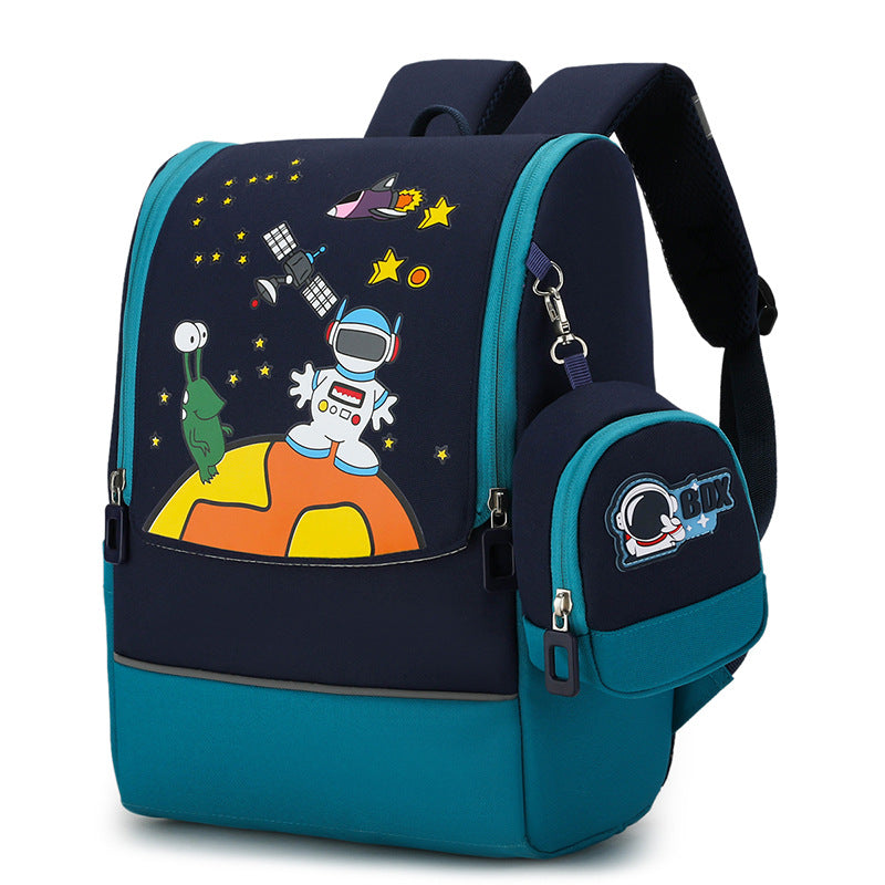 Children's Cartoon Primary Year-old Space Series Lightweight Elementary School Students' Schoolbags