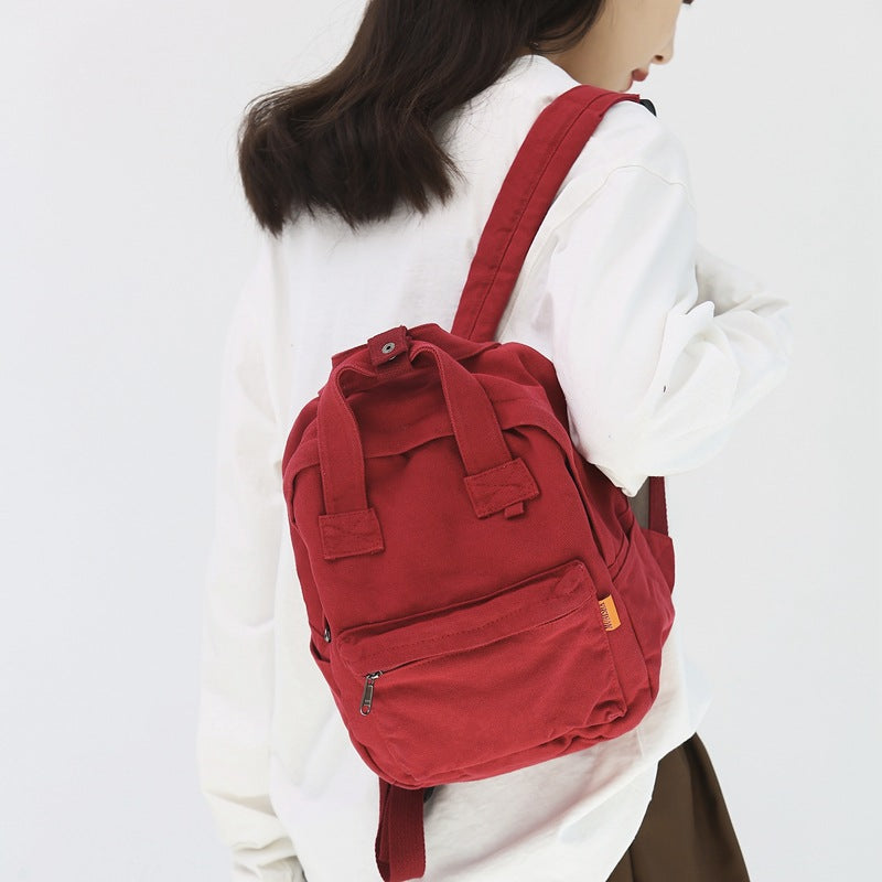 Mini Soft Canvas Ef Usm Want Backpacks