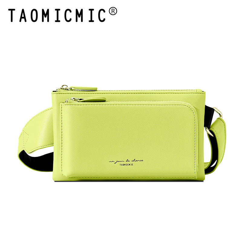 Women's Fashion Large Capacity Leisure Commute Double Waist Packs