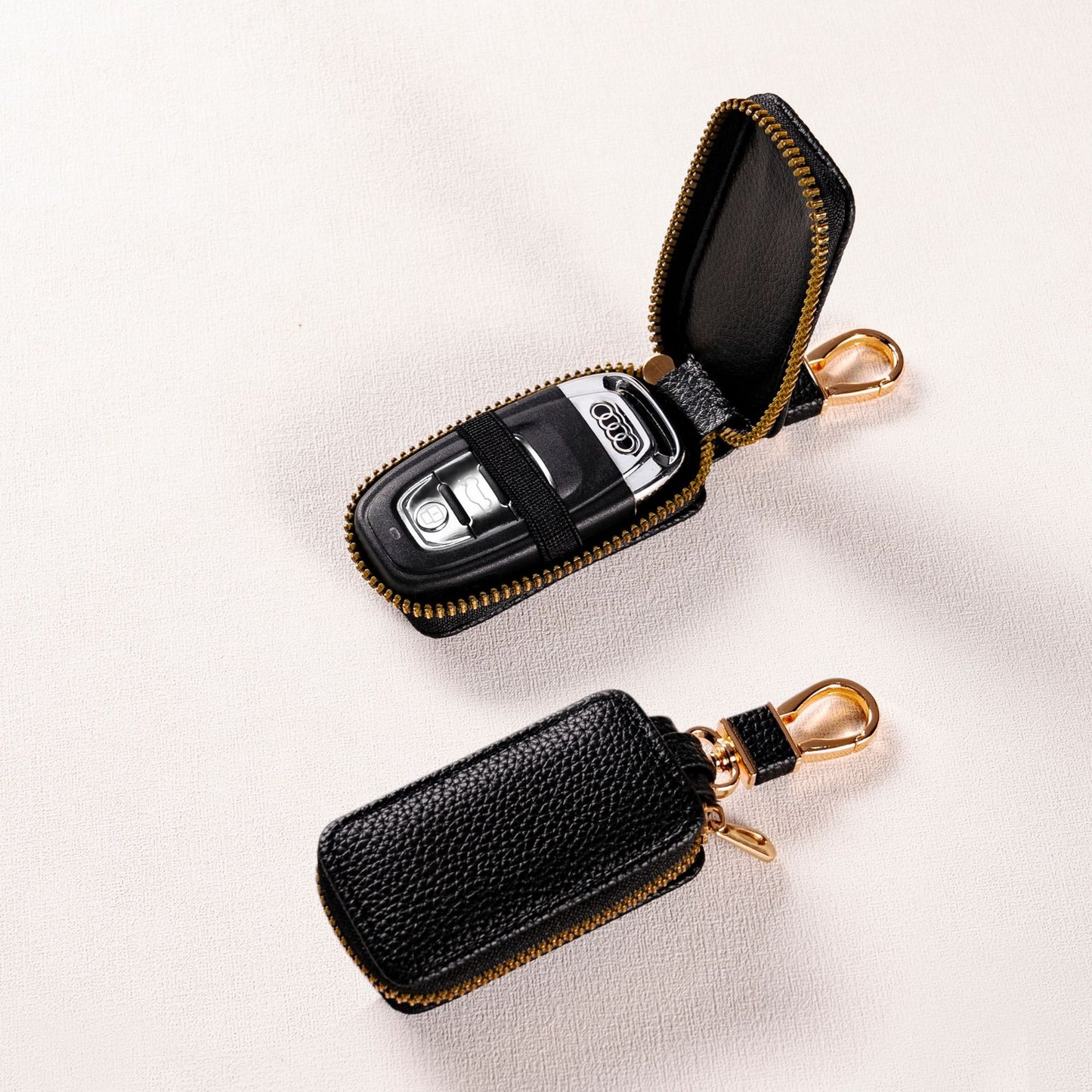 Fashion Creative Zipper Car Compact Mini Key Bags