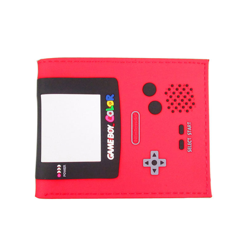 Game Console Pattern Control Button Short Ladies Wallets