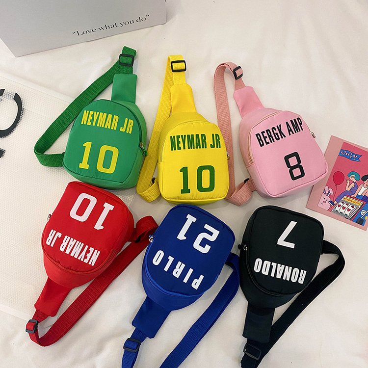 Children's Innovative Glamorous Attractive Fashionable Letters Children's Waist Packs