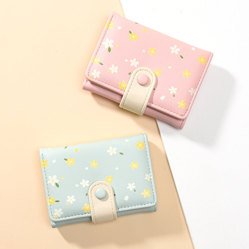 Women's Korean Simple Cute Fruit Fashion Printing Coin Purses