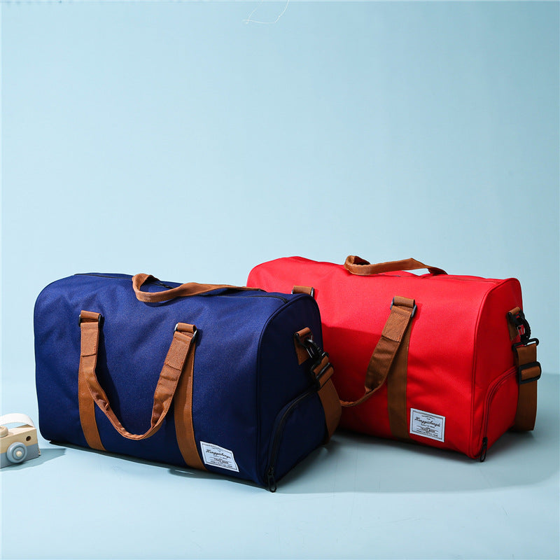 Women's & Men's & Fashion Fitness Leisure Korean Short Travel Bags