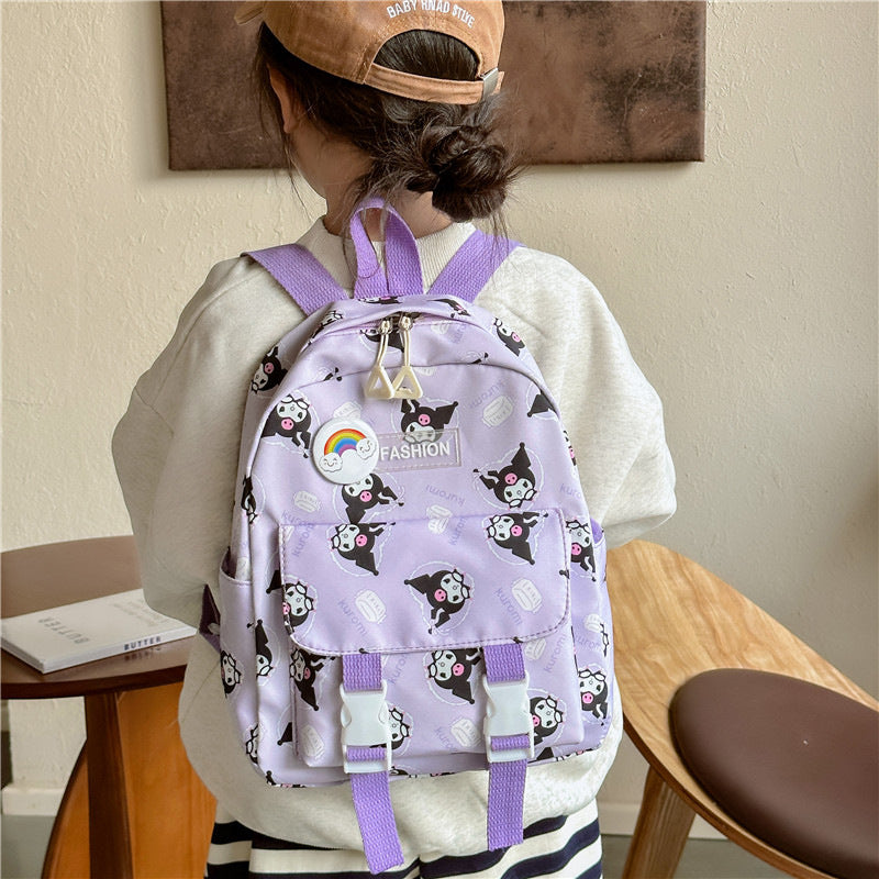 Children's Cartoon Printed Good-looking Cute Primary Spine Backpacks