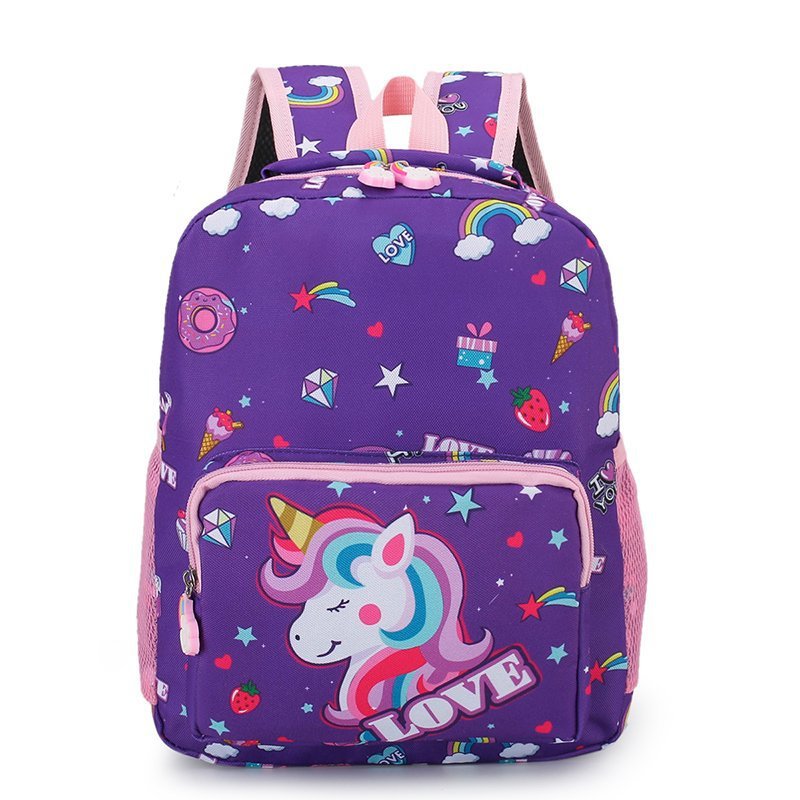 Children's Creative Graceful Cartoon Cute Unicorn Children's Backpacks