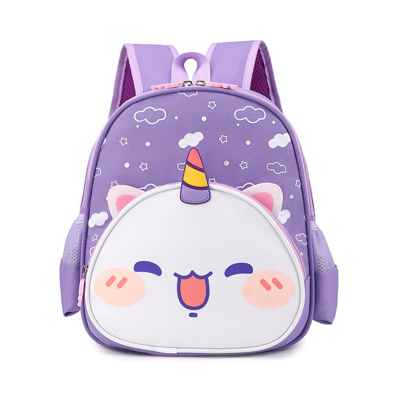 Boys Cartoon Cute Dinosaur Female Super Kindergarten School Bags