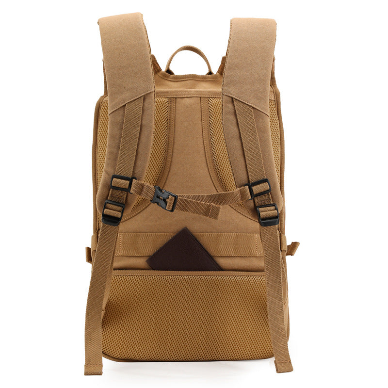 Men's Large Capacity Leisure Canvas Lightweight Inch Backpacks