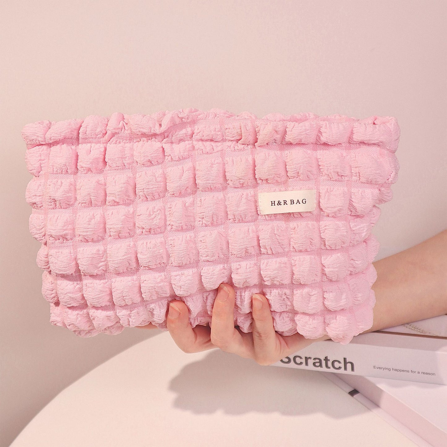 Korean Three-dimensional Cloud Bubble Hand-held Portable Cosmetic Bags