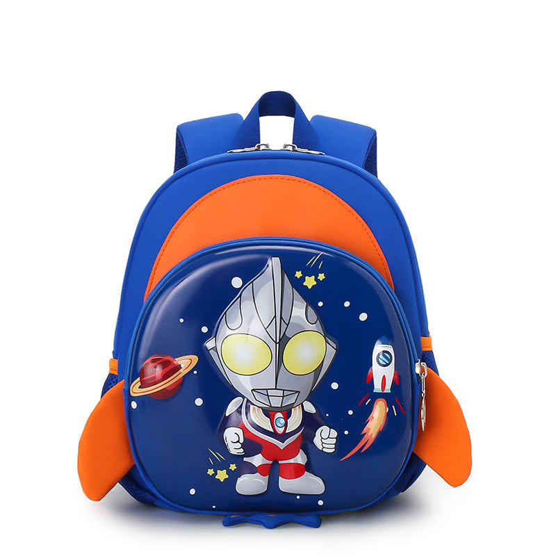 Children's Attractive Cartoon Fashionable Boys Cute Kindergarten School Bags