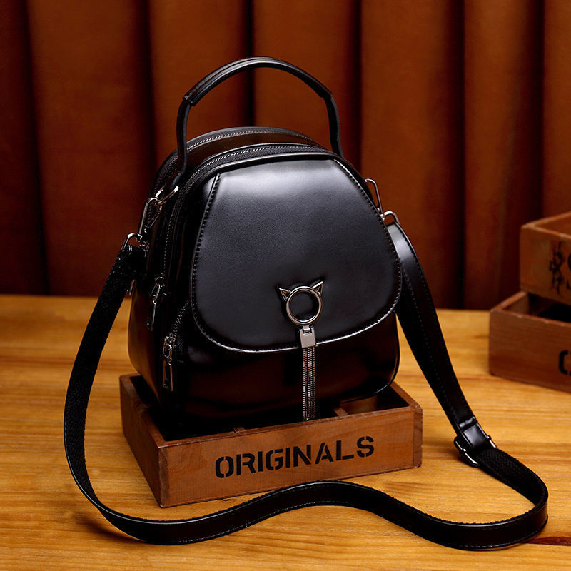 Women's Pretty Small Fashion Soft Leather Backpacks