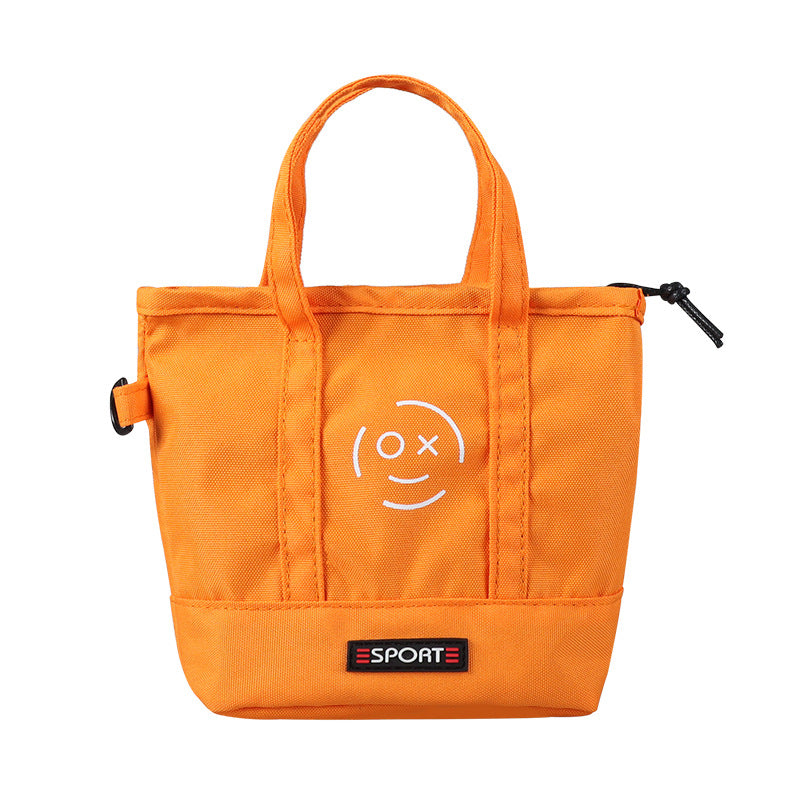 Children's Korean Style Canvas Outing Simple Handsome Children's Shoulder Bags