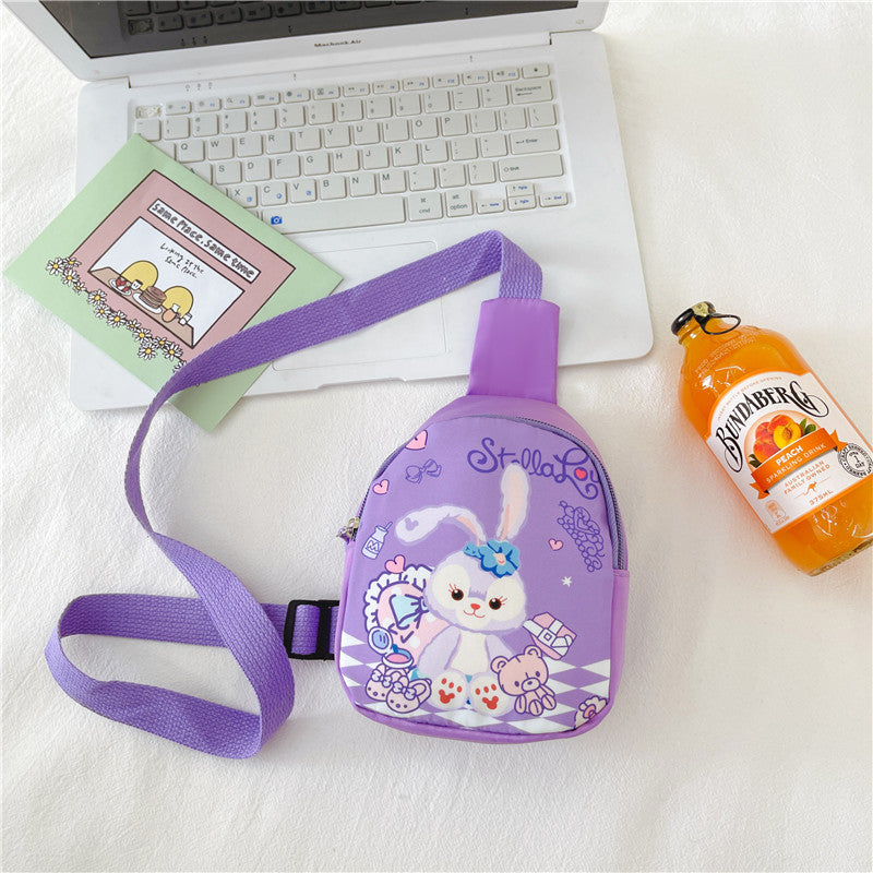 Children's Animation Lightweight Fashion Purple Rabbit Small Bags