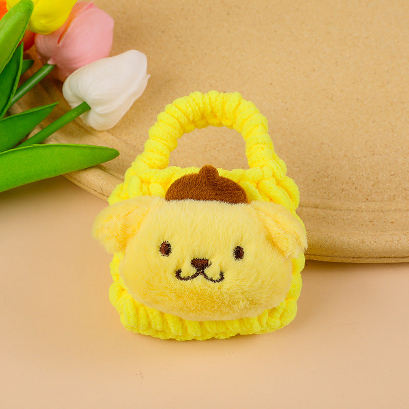 Handmade Knitted Buggy Headset Protective Cover Coin Purses