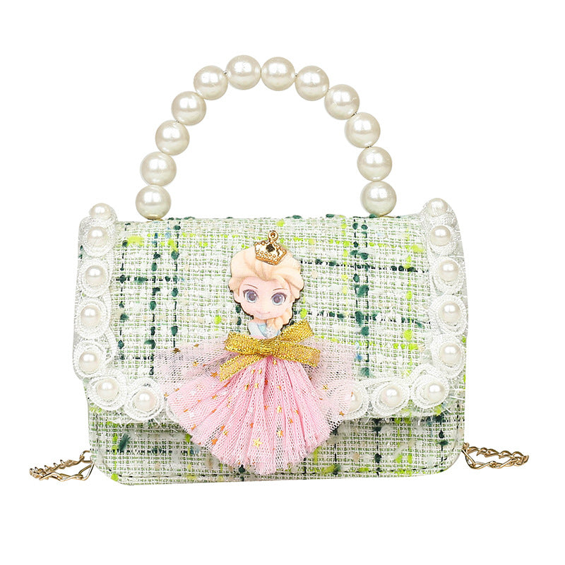 Porte-monnaie pour enfants, princesse à la mode, Style classique, nœud mignon