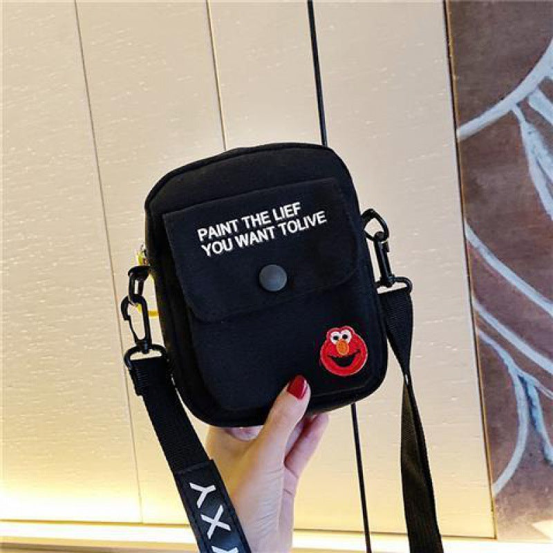 Children's Popular Boys Cute Canvas Fashion Trendy Children's Waist Packs